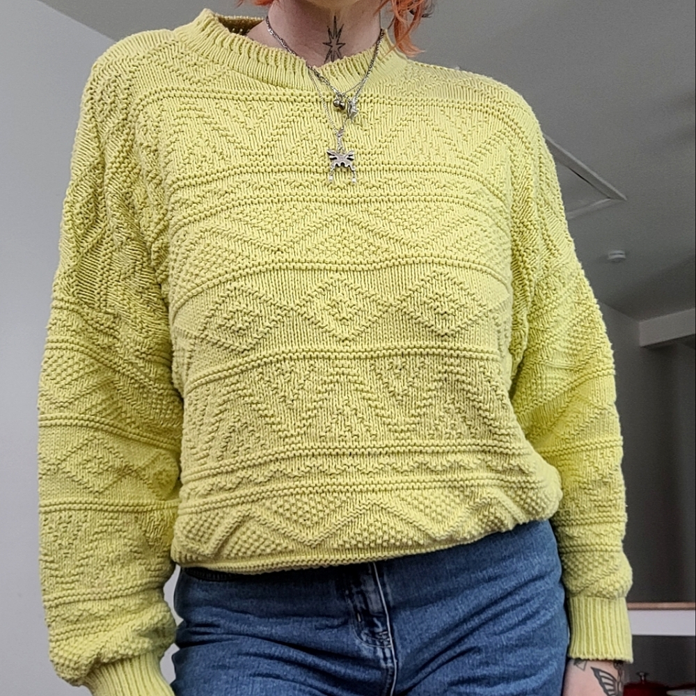 Super Soft Vintage Knit Sweater